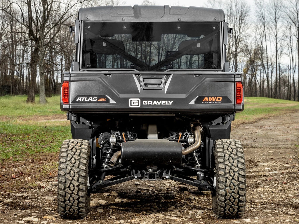Dark Tint Rear Windshield for Gravely Atlas JSV (2023–2023)