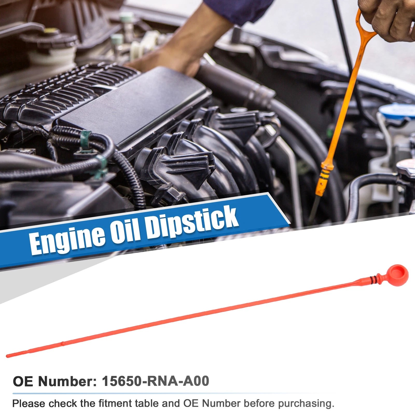 Engine Oil Dipstick for Honda HR-V (2016–2023) No. 15650-RNA-A00
