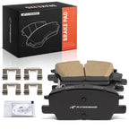 Set of 4 Front Ceramic Brake Pads for Chevy Equinox Malibu GMC Terrain (2022–2023)