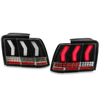 LED Tail Lights Sequential Turn Signal Set for Ford Mustang (1999–2004)