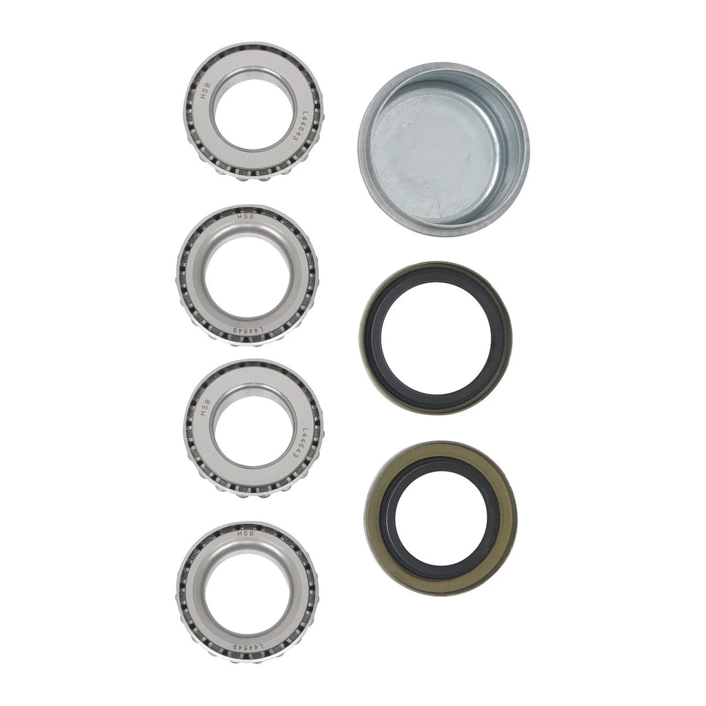 Spindle Trailer Hub Kit for 5 Bolt Trailers (1" & 1-1/16")
