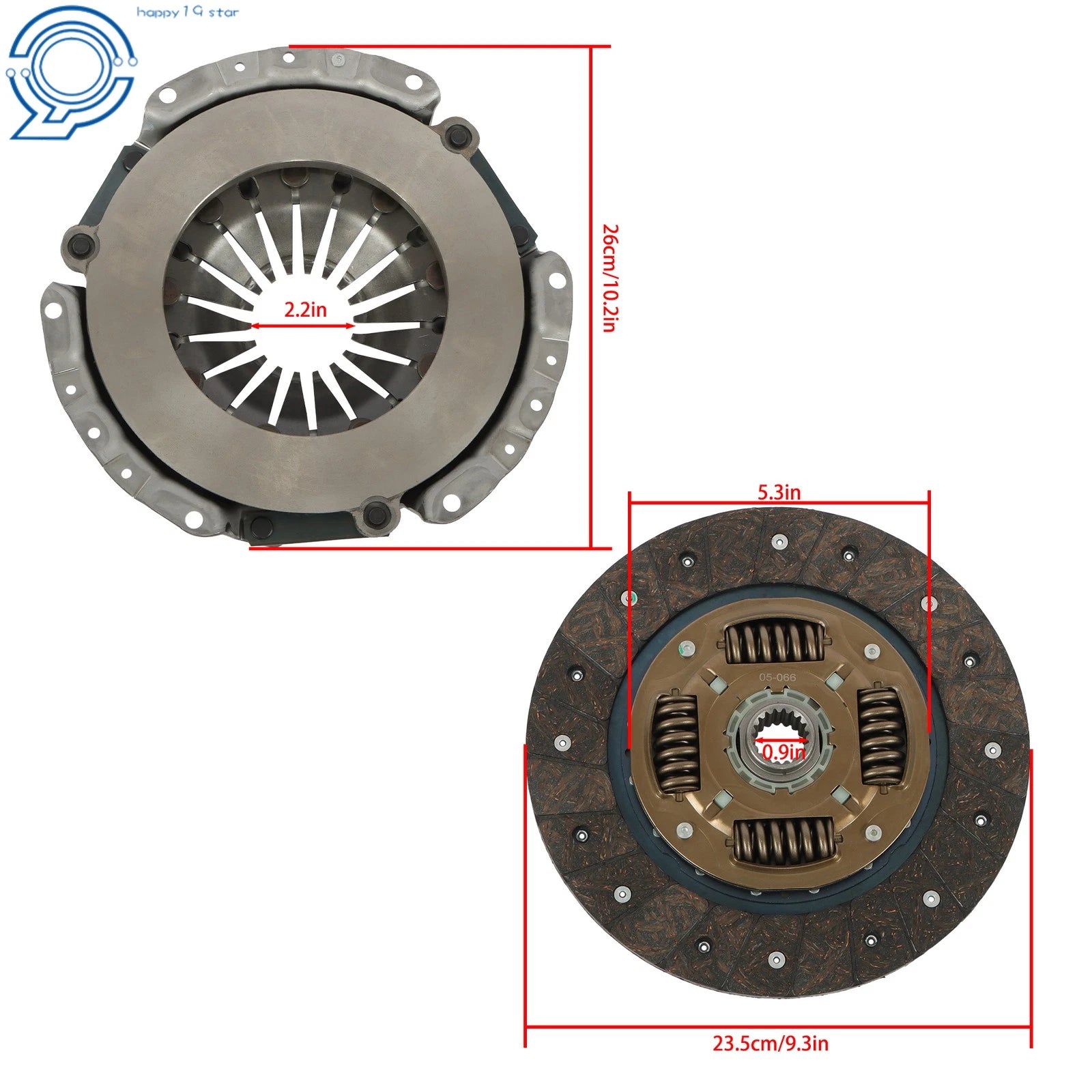 Clutch Kit with Pilot Bearing for Dodge Dakota L4 2.5L (1992–2002)