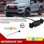 RGB LED Front Grille Lighting Kit for Toyota Tacoma (2016–2019)