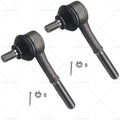 Set of 2 Front Inner Tie Rod Ends for Nissan Navara D21 (1992–1997)