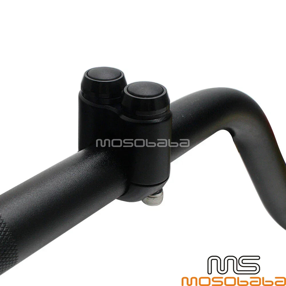 1" Black Handlebar Switches Button Control for Yamaha RD125/250 XS1100 (1973-1980)