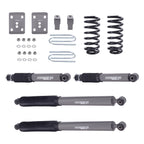 Lowering Shock Kit 3" Front 5" Rear w/Axle Flip for Ford F100 F150 2WD (1980–1996)