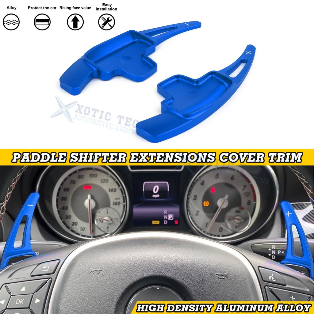 Aluminum Paddle Shifter Extension for Mercedes-Benz A B C E GLA CLA (2013–2022)