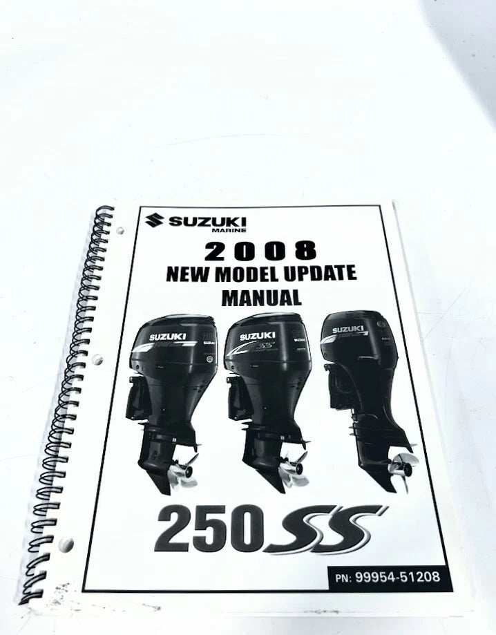 Suzuki Marine Update Manual 99954-51208 for 250 SS (2008)