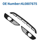 Set of 1 Front Lower Bumper Grille for Audi Q7 (2007–2015) Black