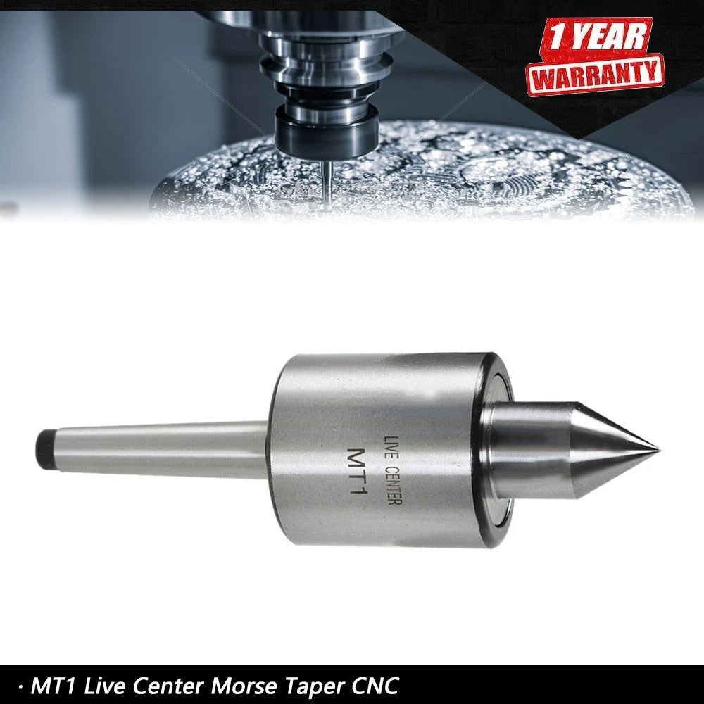 Live Center for CNC Lathe (Morse Taper 1MT)
