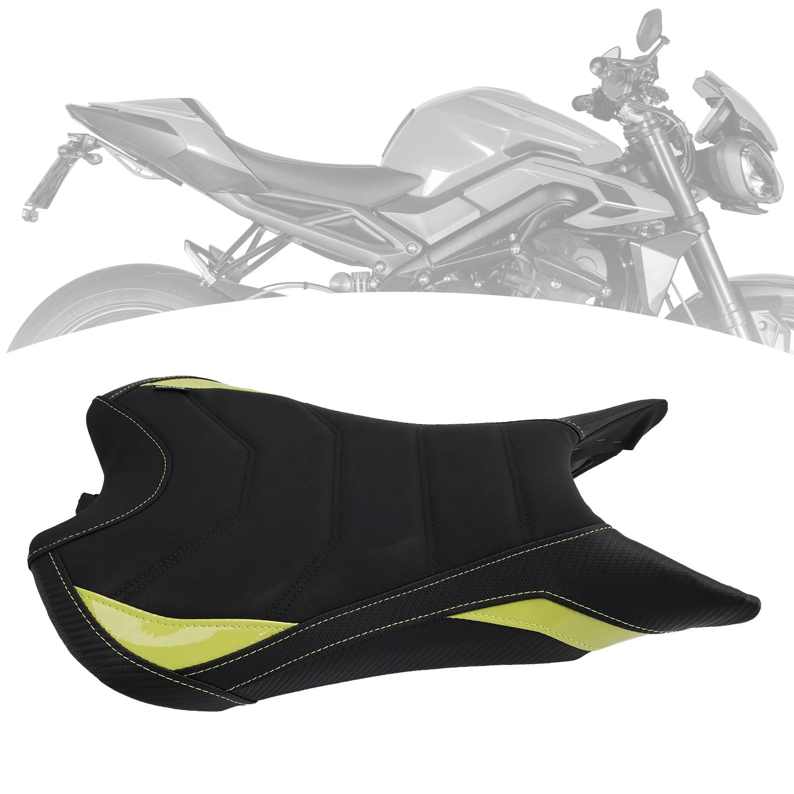 Front Driver Raider Seat for Triumph Street Triple 765R/RS (2023–2025)