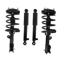 Set of 2 Rear Front Struts Assembly for Hyundai Santa Fe (2007–2009)