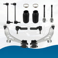 Set of 12 Front Control Arms Ball Joints Tie Rods for Ford Focus (2012–2018)