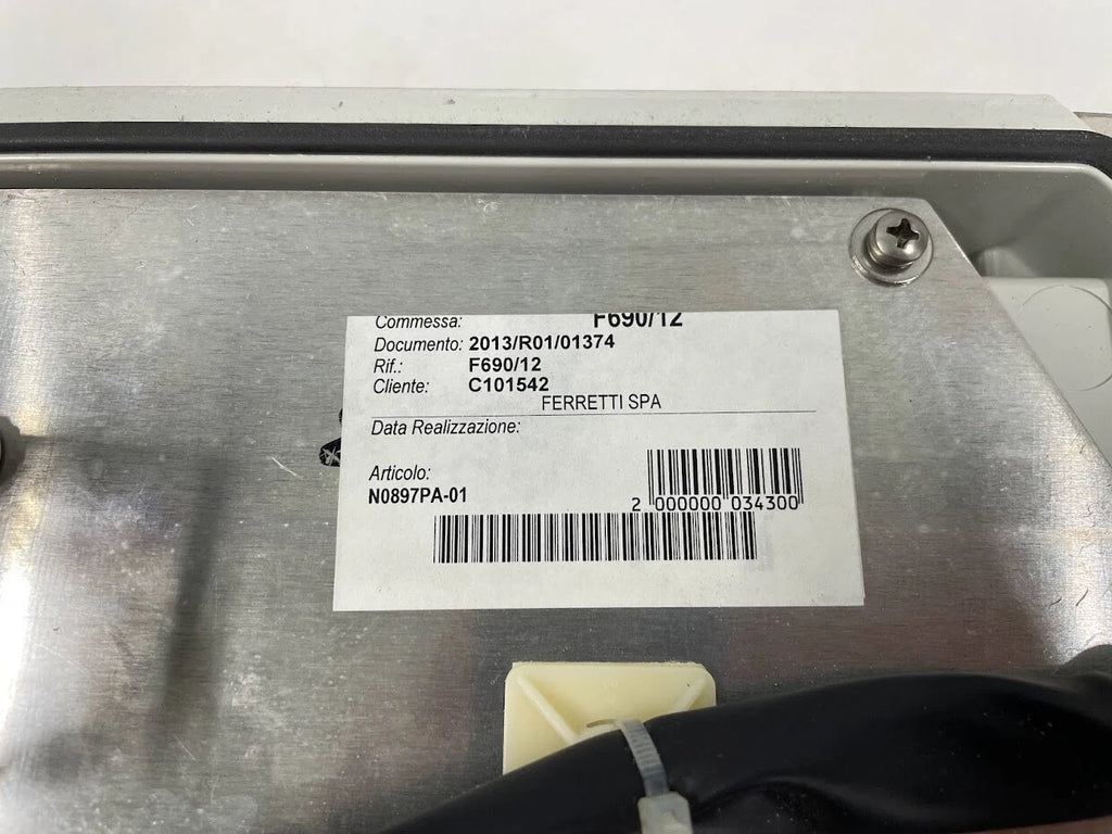 Sewage Tank Emptying Pump Control Box for Ferretti Yachts (N0897PA-01)