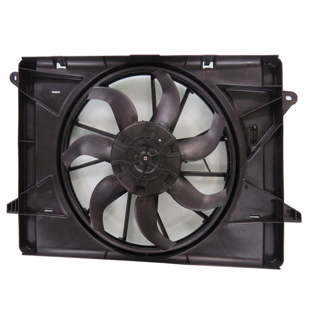 Radiator Condenser Fan Assembly Replacement One Big Fan for Jeep Grand Cherokee (2011–2016)