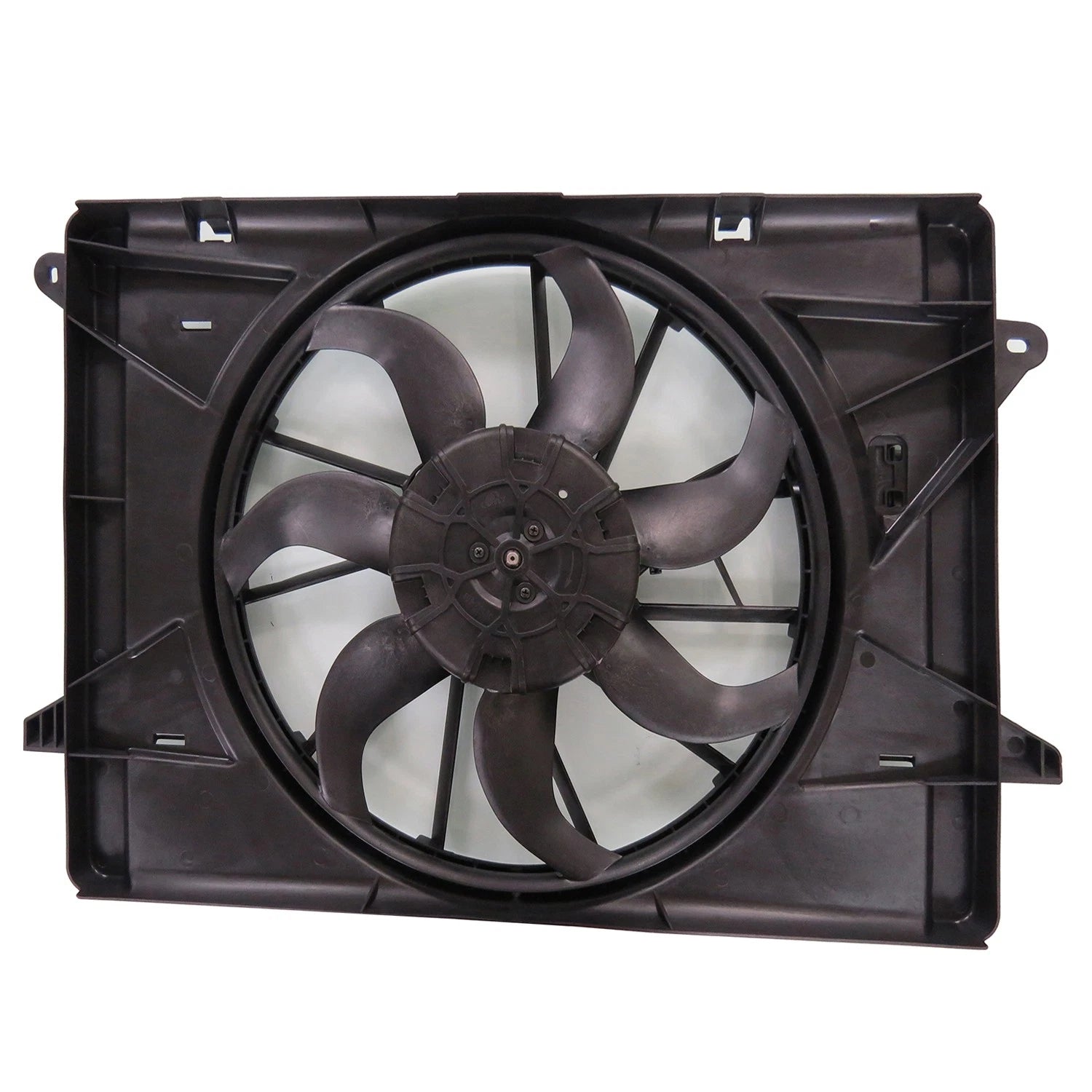Radiator Condenser Fan Assembly Replacement One Big Fan for Jeep Grand Cherokee (2011–2016)