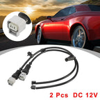 2 x Front Brake Pad Wear Warning Sensors for Lexus LS460 (2002-2019)