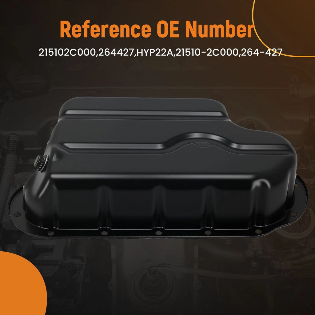 Engine Oil Pan Steel for Hyundai Genesis Coupe (2010-2014)