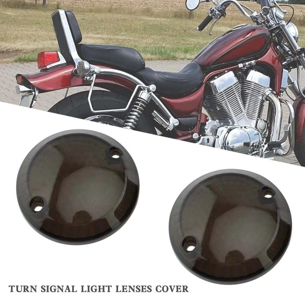 Turn Signal Light Lens Cover for Suzuki Intruder 1400 VX800 (1990–2004) Smoke T9