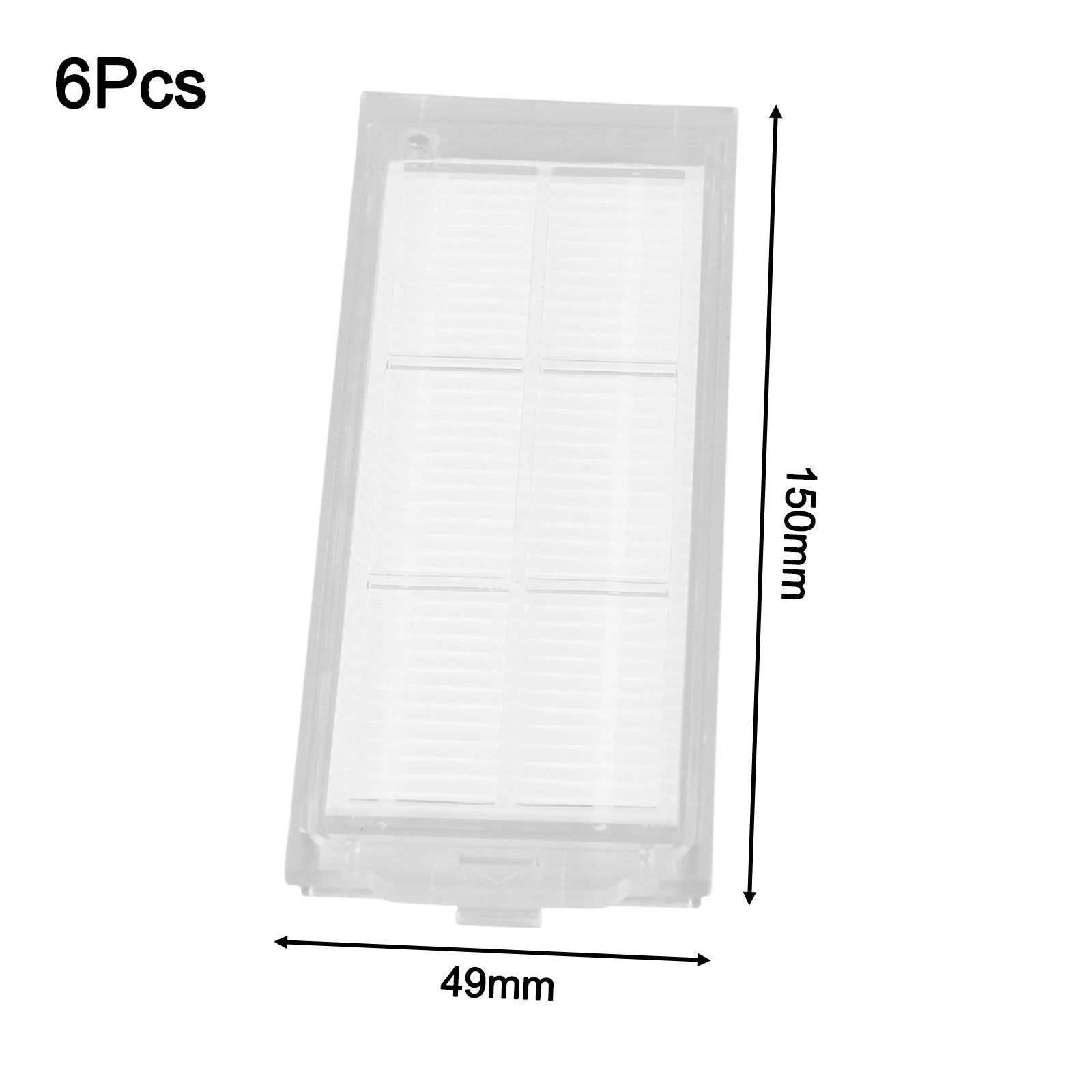 Set of 4 Filter Replacement for Conga 13090 Spin Revol Vacuum Cleaner