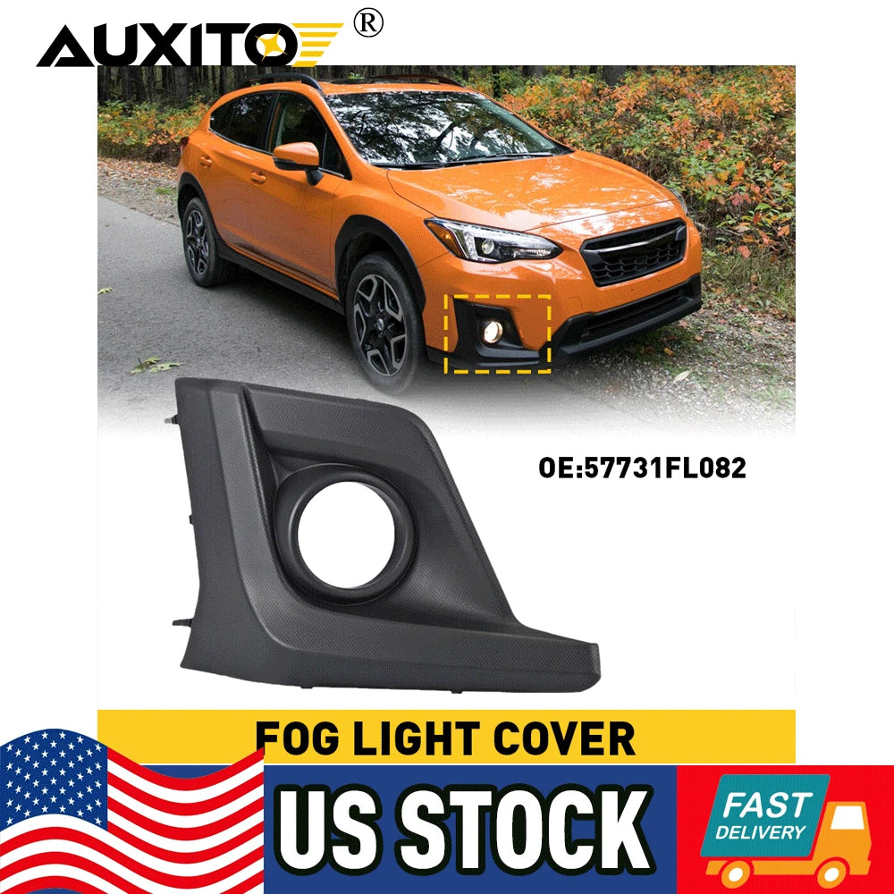 Fog Light Trim Bezel Cover for Subaru Crosstrek (2018–2020)