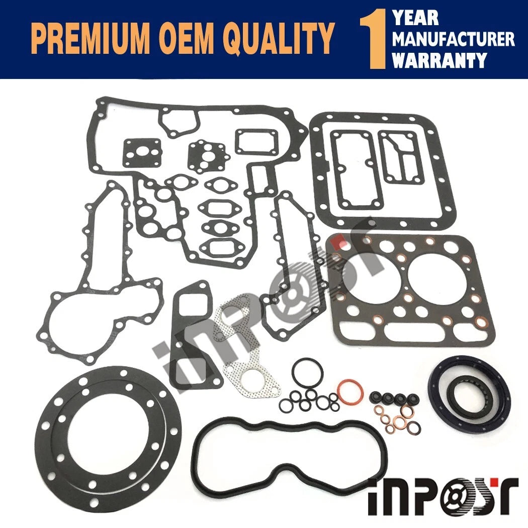 Overhaul Full Head Gasket Set Kit for Kubota Tractor (Z851, Z850)