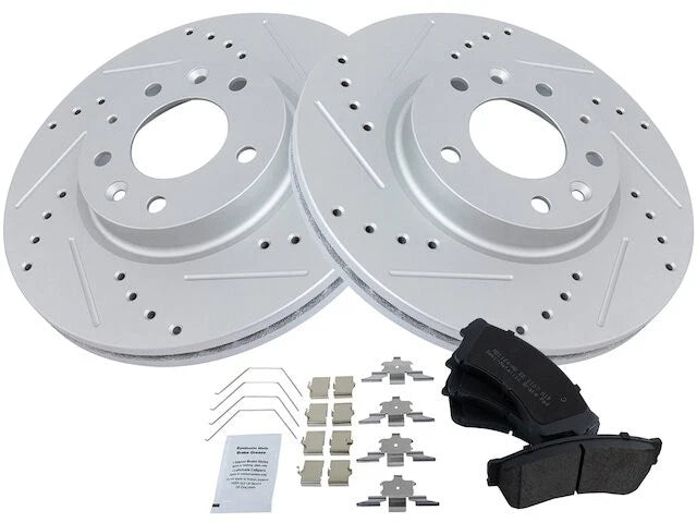 Front Brake Pad and Rotor Kit for Mazda 6 (2006–2013) SW672TM