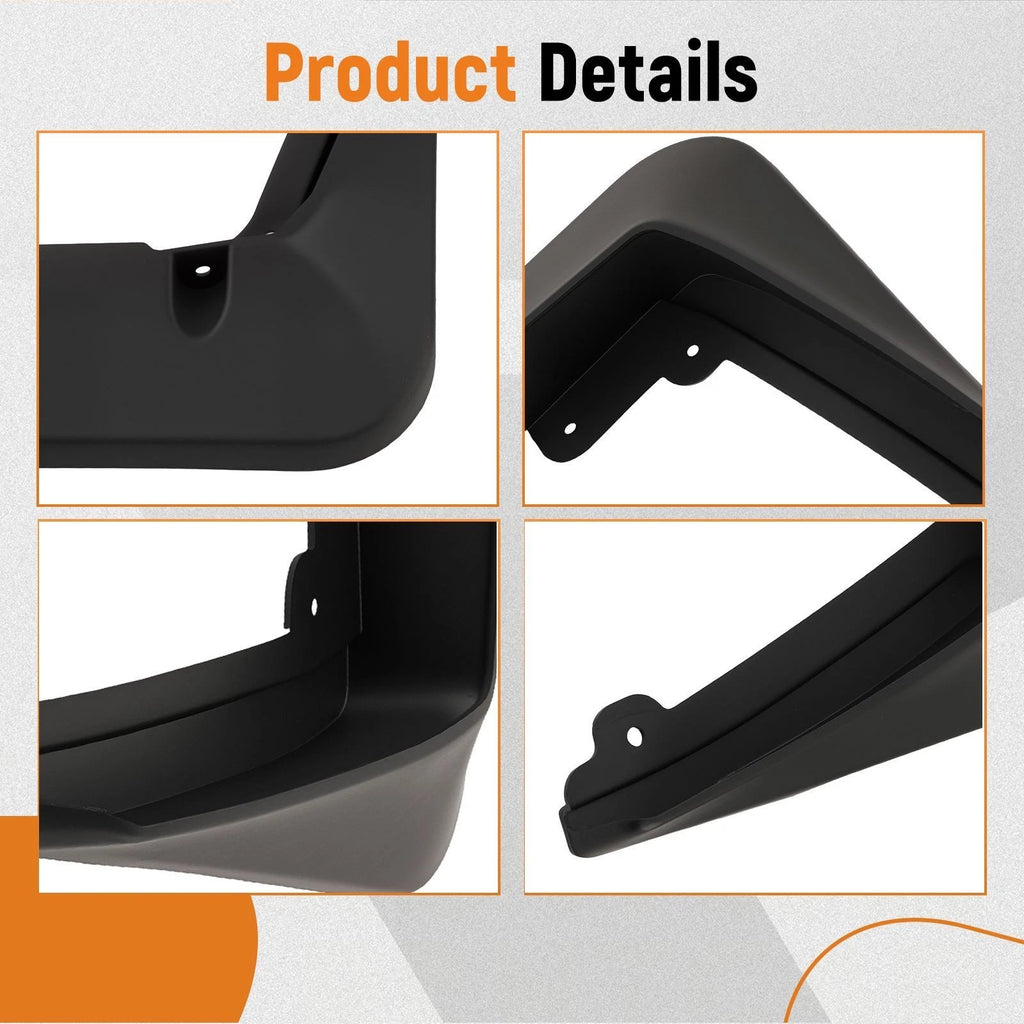 Set of 4 Splashguards for Chevrolet Equinox (2018-2023) Mud Flaps