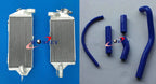 Aluminum Radiator + Hoses for Kawasaki KX500 (1988-2004)
