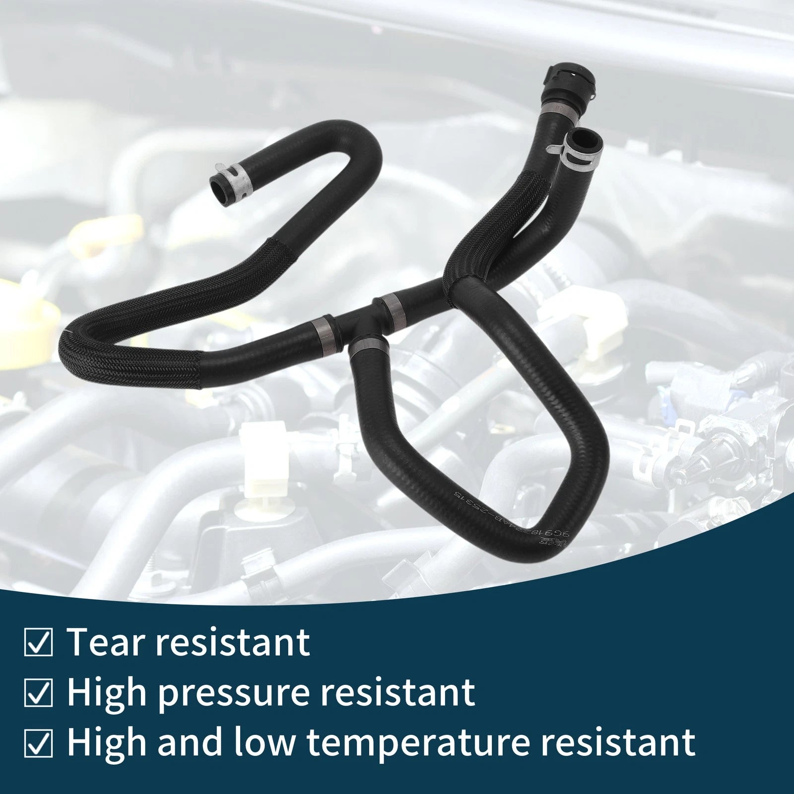 Radiator Hose No. 9G918274AB for Ford Mondeo (2011) Rubber Warm Air Inlet Pipe