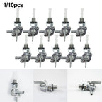 M10 x 1.25 Fuel Valve Petcock Switch for Generator (Secure, Leak Proof)