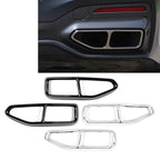 2X Tail Muffler Exhaust Pipe Output Cover Trim for BMW 7 Series (2019–2023)