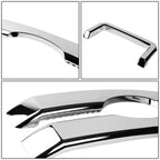 Chrome Front Bumper Hood Overlay for Ford F250-F350 (2011–2016)