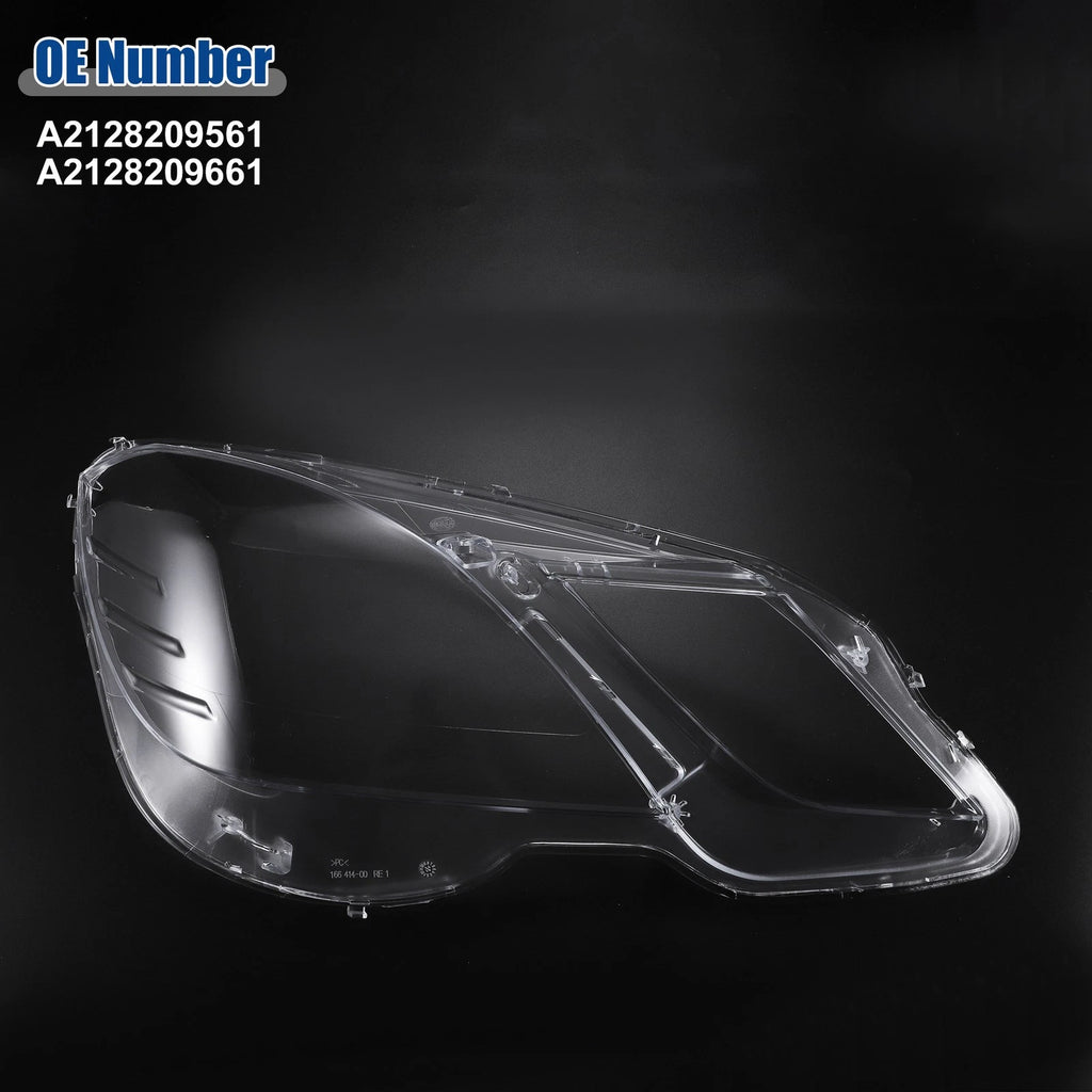 Pair Clear Lens Covers for Mercedes Benz E Class (2010–2016) No.A2128209561