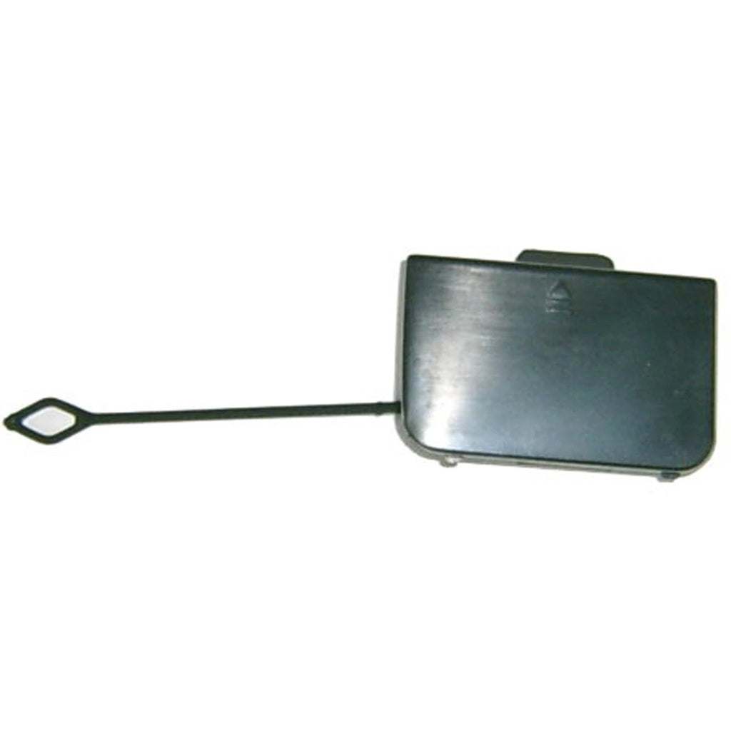 Replacement Black Matte Front Bumper Tow Hook Cover for 2008-11 Mercedes C63 AMG