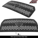 Stainless Black Laser Cut Grille Insert for Ford F-150 (2015-2017)
