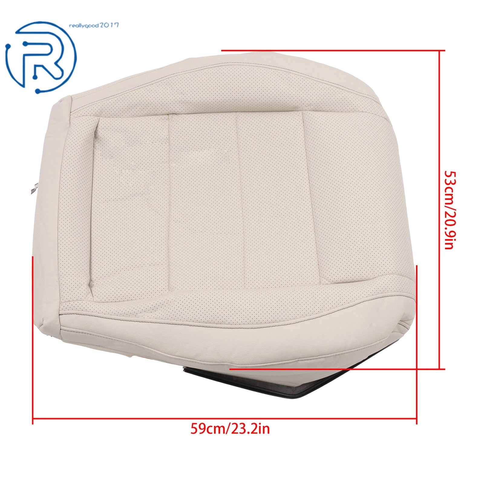 Leather Seat Cover for Benz GLE350 GLE450 (2020–2024) - Tan