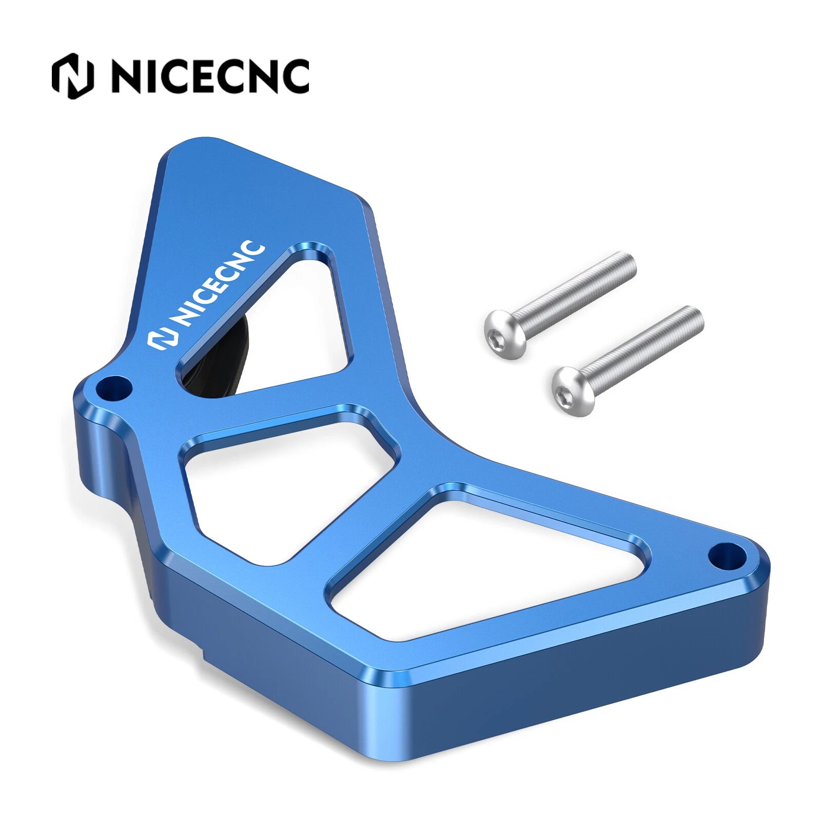 NICECNC Case Saver Chain Guide Guard for Yamaha Raptor 700 YFM700 (2006–2025) Blue