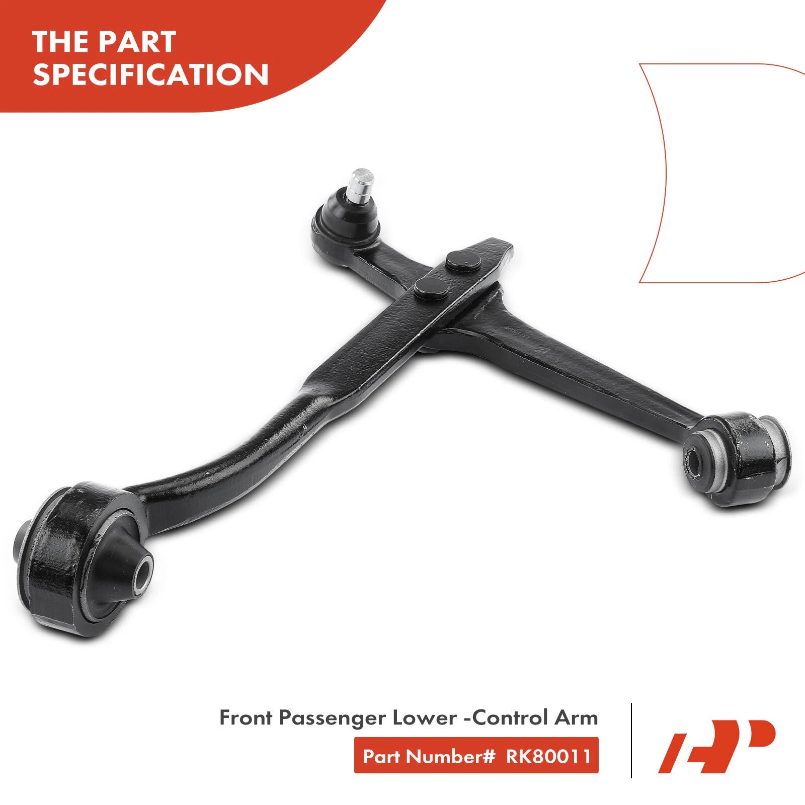 Front Right Lower Control Arm with Ball Joint for Ford Windstar (1999-2003)