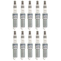 Set of 10 NGK Ruthenium HX Spark Plugs for Buick Chevy Ford Lincoln Rover