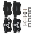 Set of 4 Rear Ceramic Brake Pads for Honda Crosstour/CR-V (2012–2016) D1086