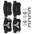 Set of 4 Rear Ceramic Brake Pads for Honda Crosstour/CR-V (2012–2016) D1086