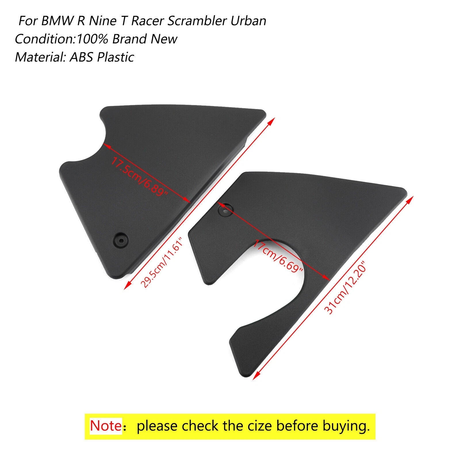 Airbox Frame Cover Protector for BMW R Nine T Racer Scrambler (2016–2019)