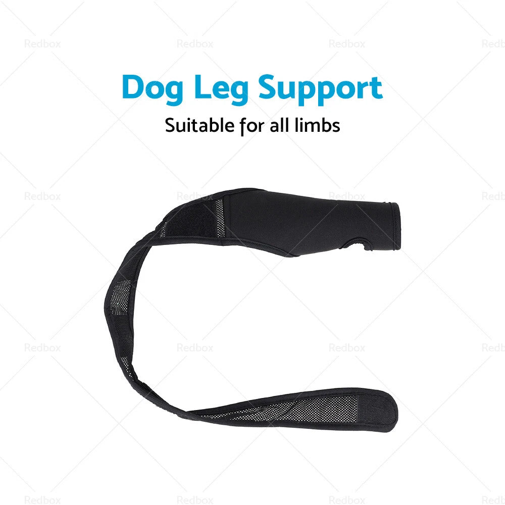 Pet Dog Knee Support Brace for Rear Leg (S/M/L/XL)