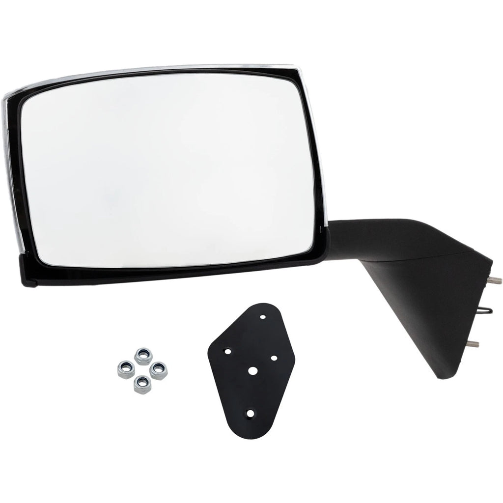Driver Side Hood Mirror for Volvo VNL (2004–2014) Chrome