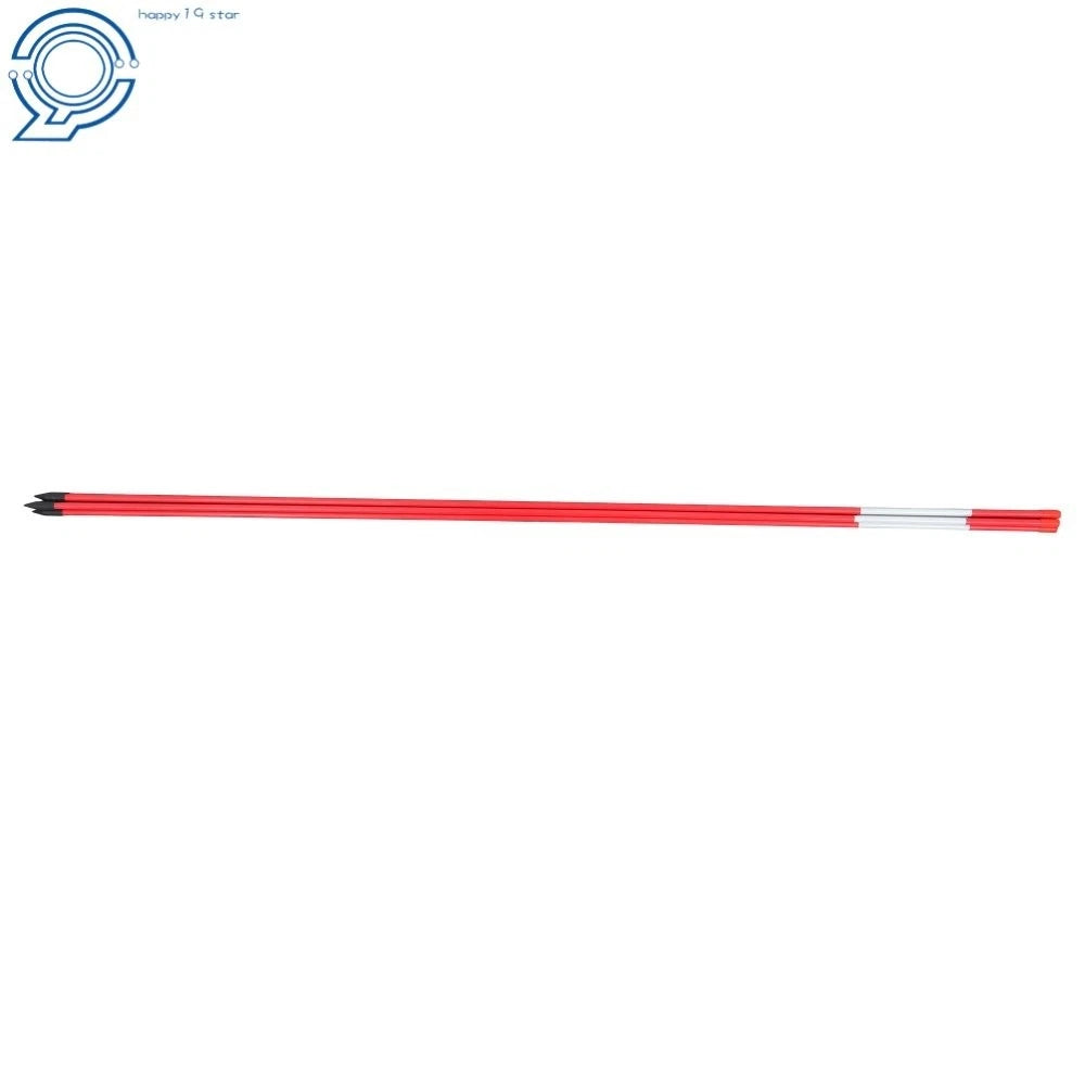 Set of 25 Reflective Driveway Markers 48 Inch Snow Stakes