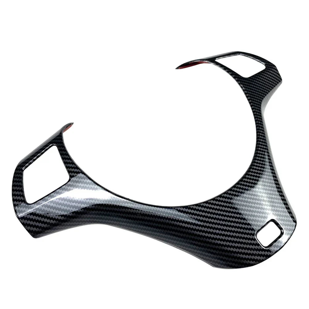Carbon Fiber Steering Wheel Cover for BMW 3 Series E90 E91 E92 E93 (2005-2012)