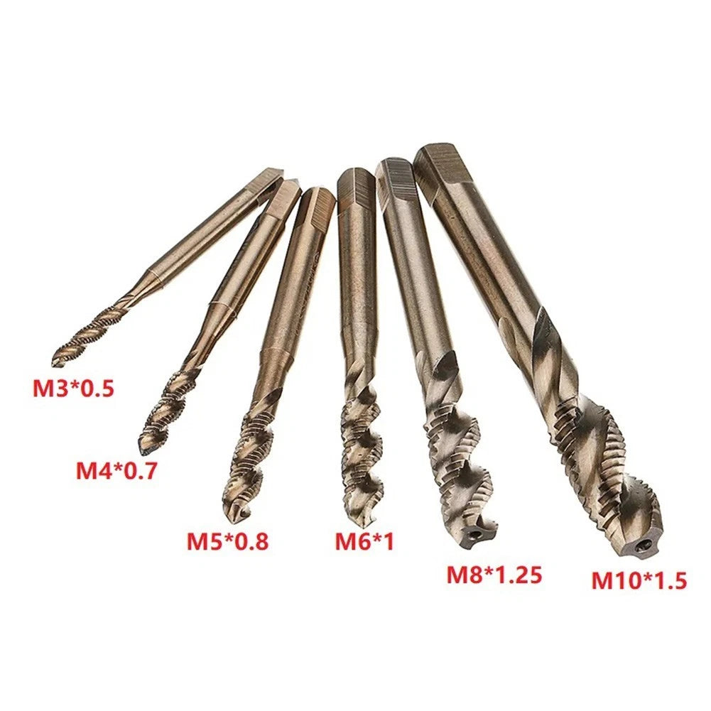 Replacement Screw Tap Set of 5 M3-M10 Metric Right Hand