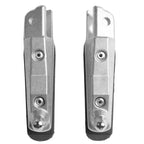 Black Front Footrests Pegs for BMW F800ST F800S (2004-2012)