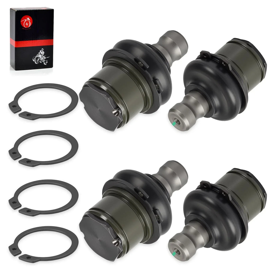 4xUpper/Lower Ball Joint Set for Arctic Cat 500/550/570/650/700/1000 (2000–2010)
